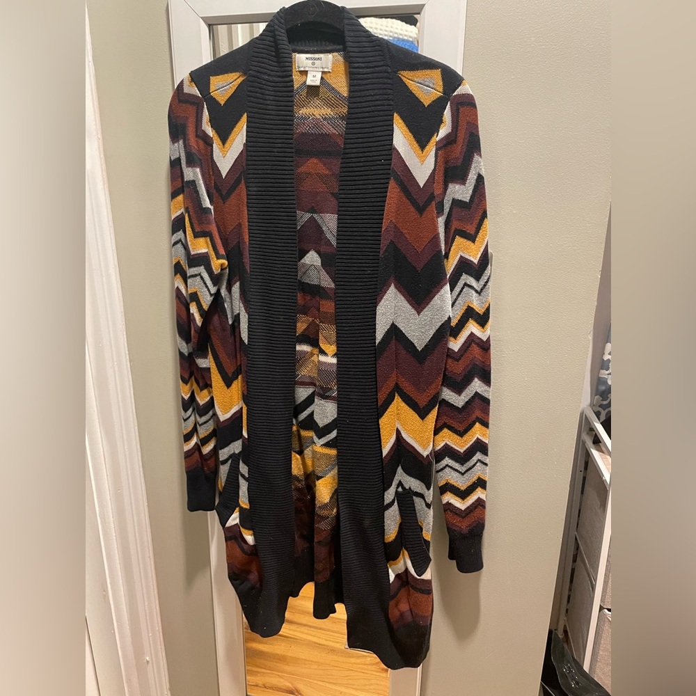 Missoni for Target Multicolor Chevron Cardigan